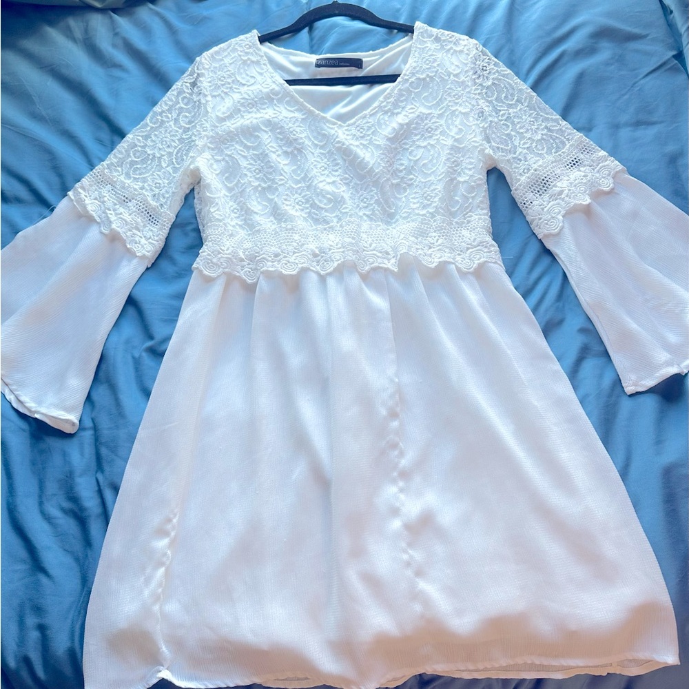 White Lace Dress!
